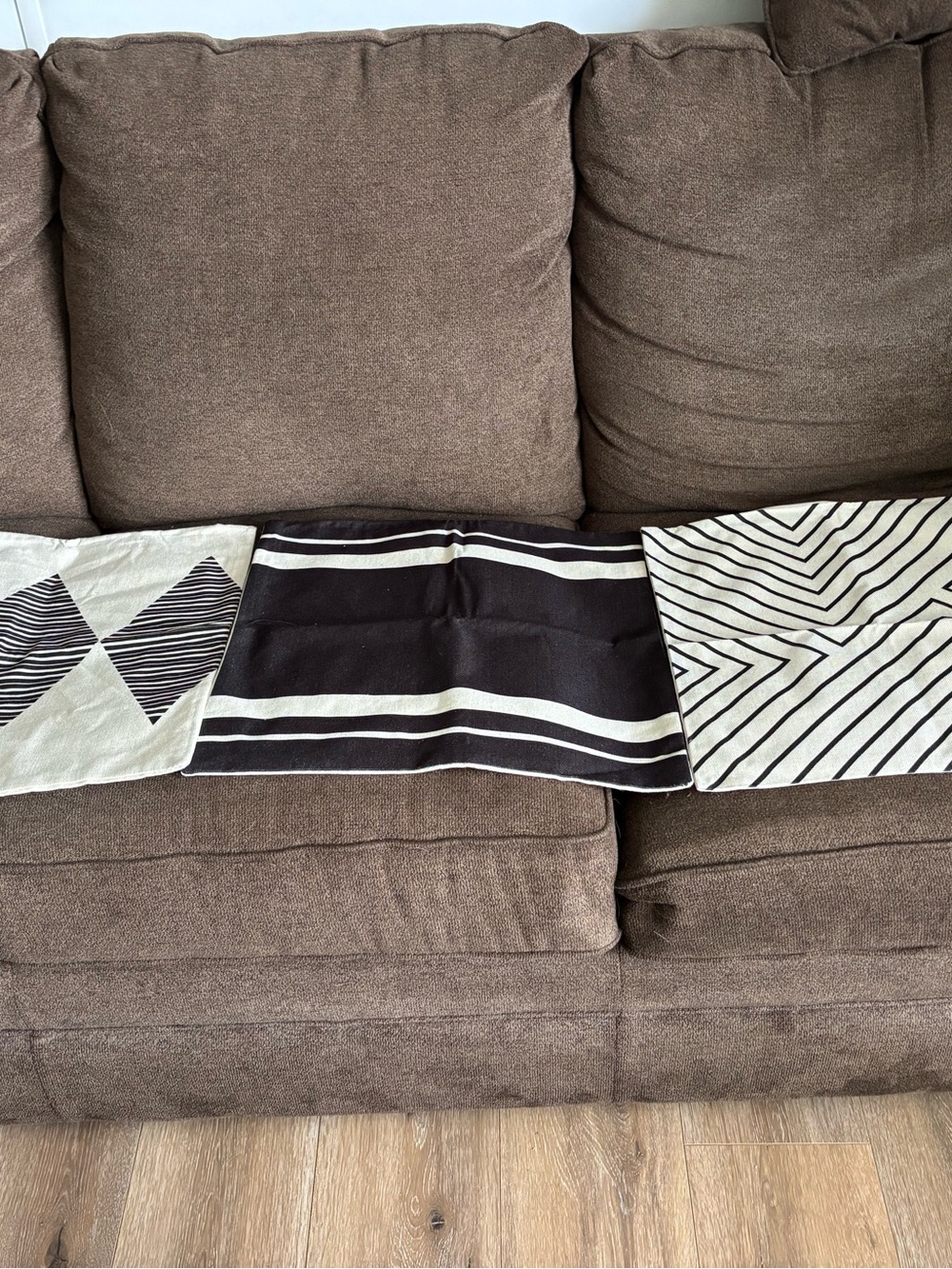 Set of 3 boho chic cushion covers